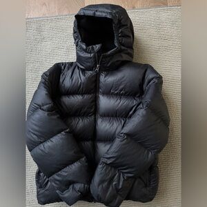 Kids Large-Marmot Charcoal Puffer Jacket
